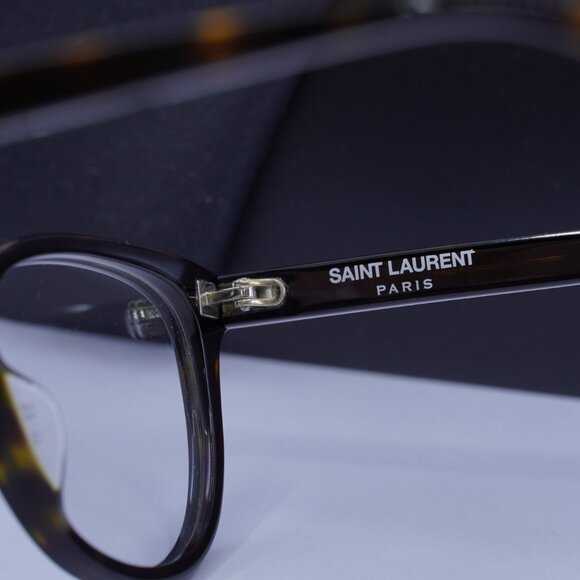 Saint Laurent SL504 002 Cat Eye Eyeglasses 53mm – Havana - Picture 6 of 11